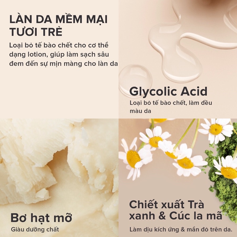 KEM DƯỠNG THỂ LÀM SÁNG DA PAULA CHOICE SKIN REVEALING BODY LOTION 10% AHA