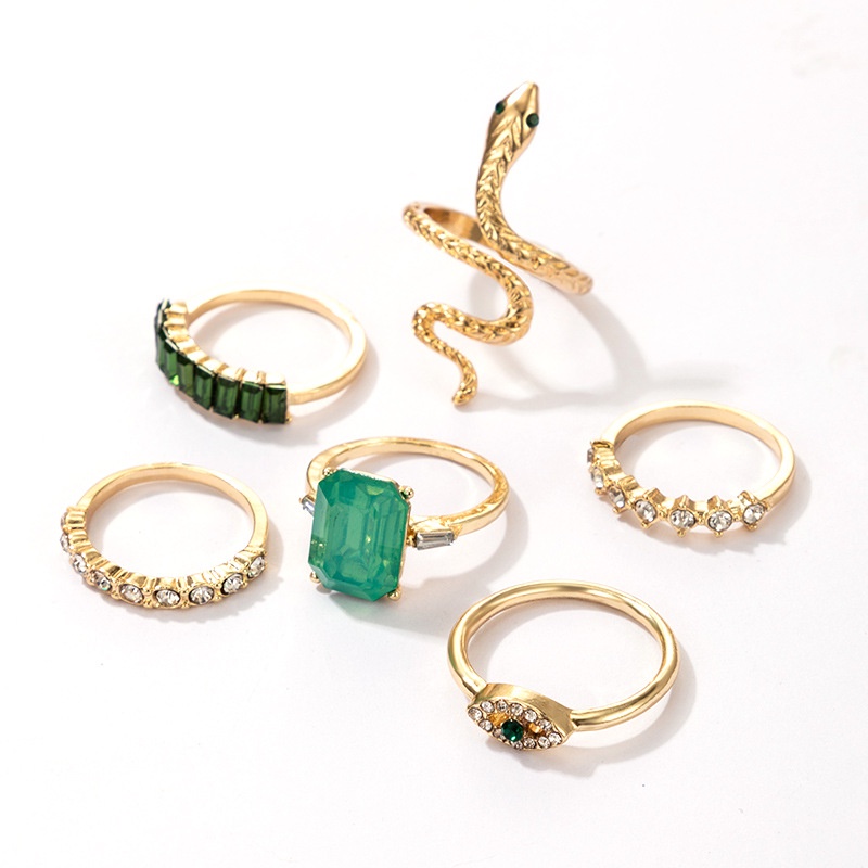 Set 6 nhẫn đeo khớp ngón tay thời trang cho nữ