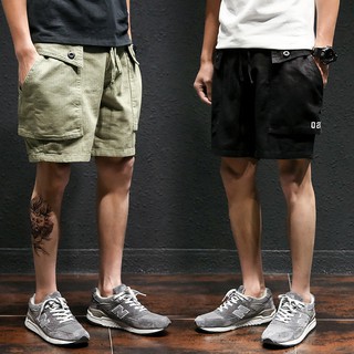 Quần short túi hộp kaki cao cấp