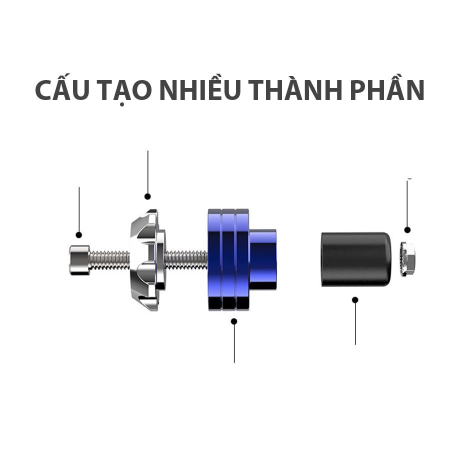 2 gù tay lái CNC Nhôm CB cho xe máy - Nhiều màu chọn