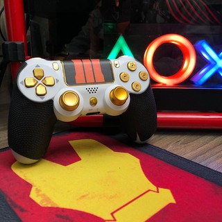 Smarter Grips (Đệm bọc tay) cho Tay cầm PS4 x PS4 Pro Slim Bằng Da Chống Mồ Hôi