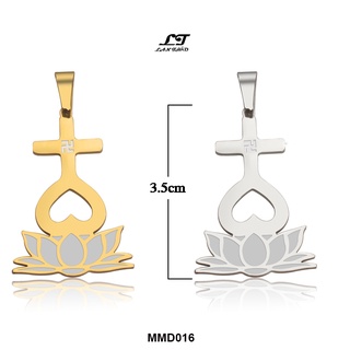 Mặt dây chuyền Thiên Tâm đài sen + Tặng kèm dây đeo MMD016