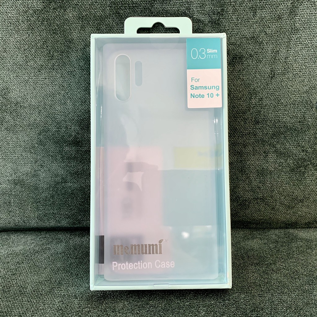Ốp lưng Galaxy Note 10 Plus Memumi slim 0.3mm siêu mỏng nhám