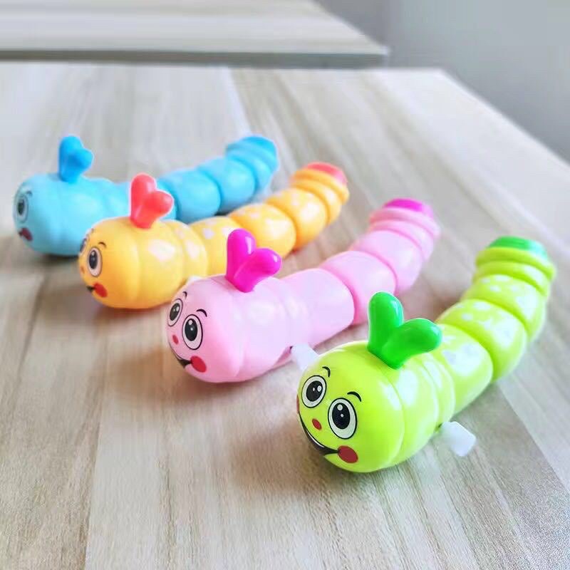 [Rẻ Vô Địch ] Đồ chơi mô hình con sâu vặn dây cót chạy đà giúp trẻ em phát triển trí tuệ sáng tạo thông minh cho bé.