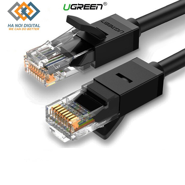 Cáp mạng Cat6 đúc sẵn dài chính hãng Ugreen 20160 cao cấp - 2M - Bảo Hành 18 Tháng