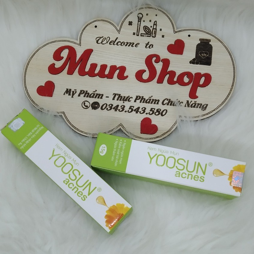 [CHÍNH HÃNG] Kem ngừa mụn YOOSUN acnes tuýp 15g