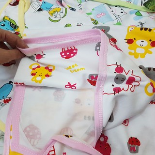 Chăn Mũ Cotton Cho Bé (Giao Hàng Ngẫu Nhiên)