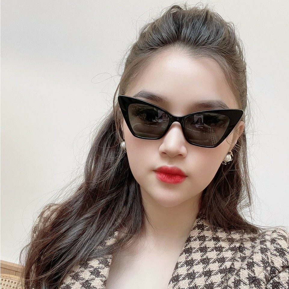 Kính mắt mèo nữ Đẹp - Sang Chảnh - nhiều màu sắc thời trang 3502