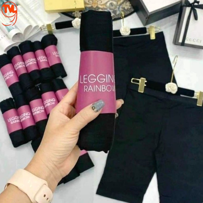 Quần legging lửng nữ TVL1999, chất liệu cotton cao cấp thấm hút mồ hôi co giãn 4 chiều