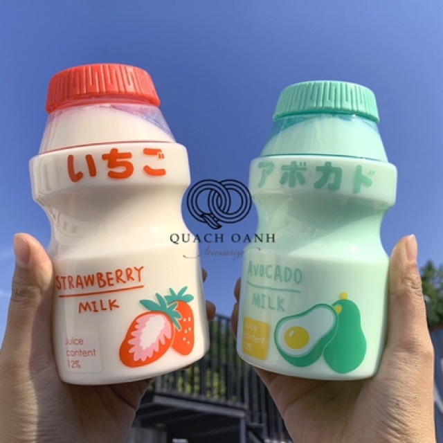 Bình Đựng Nước Xinh Xắn Thiết Kế Dạng Bình Sữa Phong Cách Hàn Quốc QO - BN75 | BigBuy360 - bigbuy360.vn