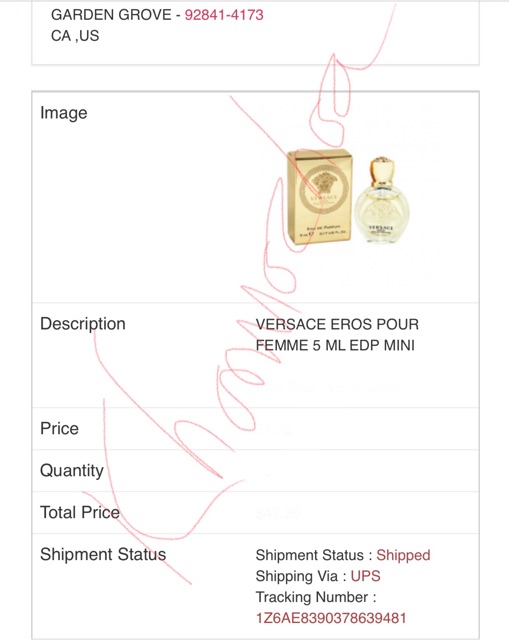 💥 Nước hoa mini nữ Versace Eros EDP