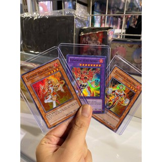 Lá bài thẻ bài Yugioh Combo Elemental HERO Inferno – Super Rare - Tặng bọc bài nhựa bảo quản