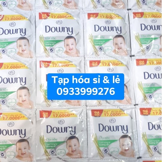 6 dây Nước xả vải cho bé Downy cho da nhạy cảm dây 10 gói 21ml