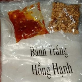 10 bịch bánh tráng ớt tắc hồng hạnh