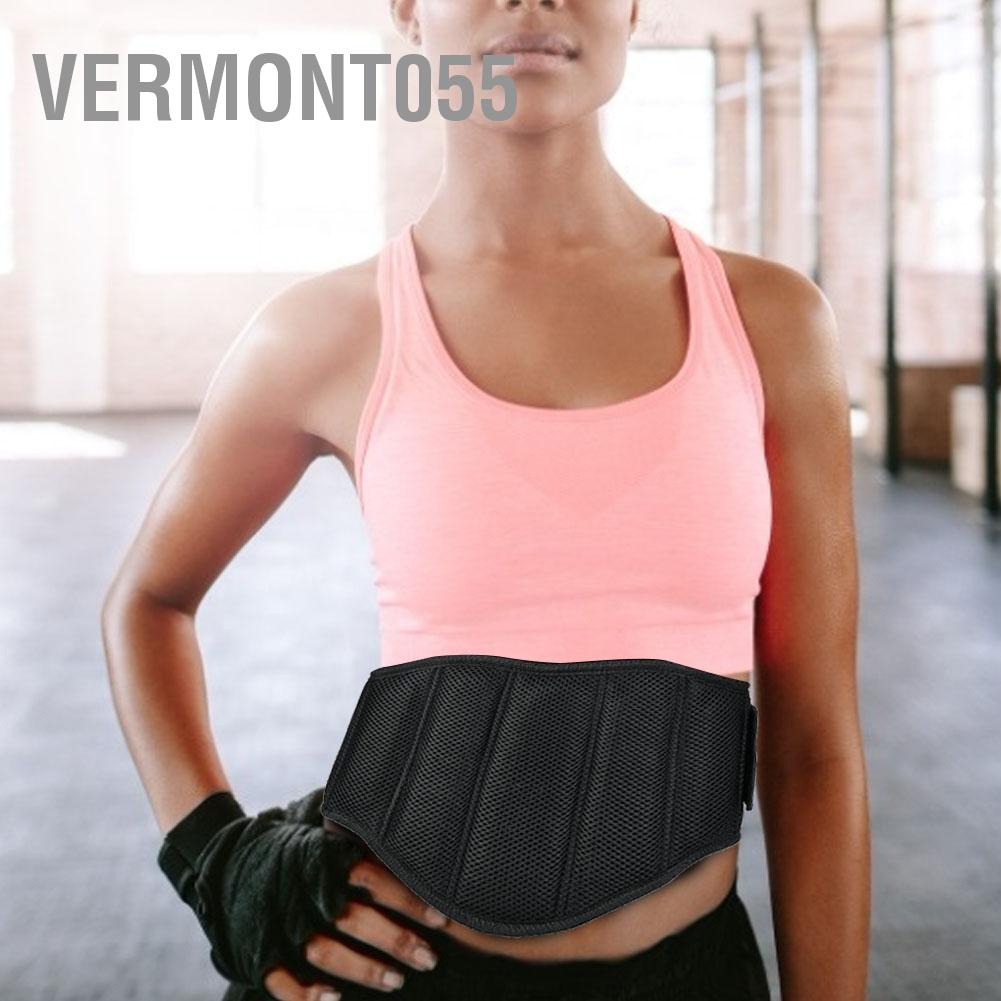 Có thể bán buôn Đai nâng tạ thể thao Phòng tập thể dục Dây đai hỗ trợ vòng eo Phụ kiện tập luyện thể dục Vermont055 Hàng giao ngay