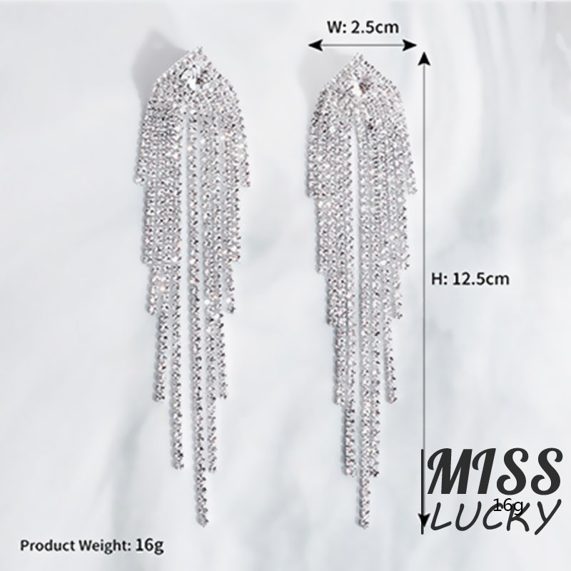 Khuyên tai tua rua phong cách bô hem cá tính cho nữ