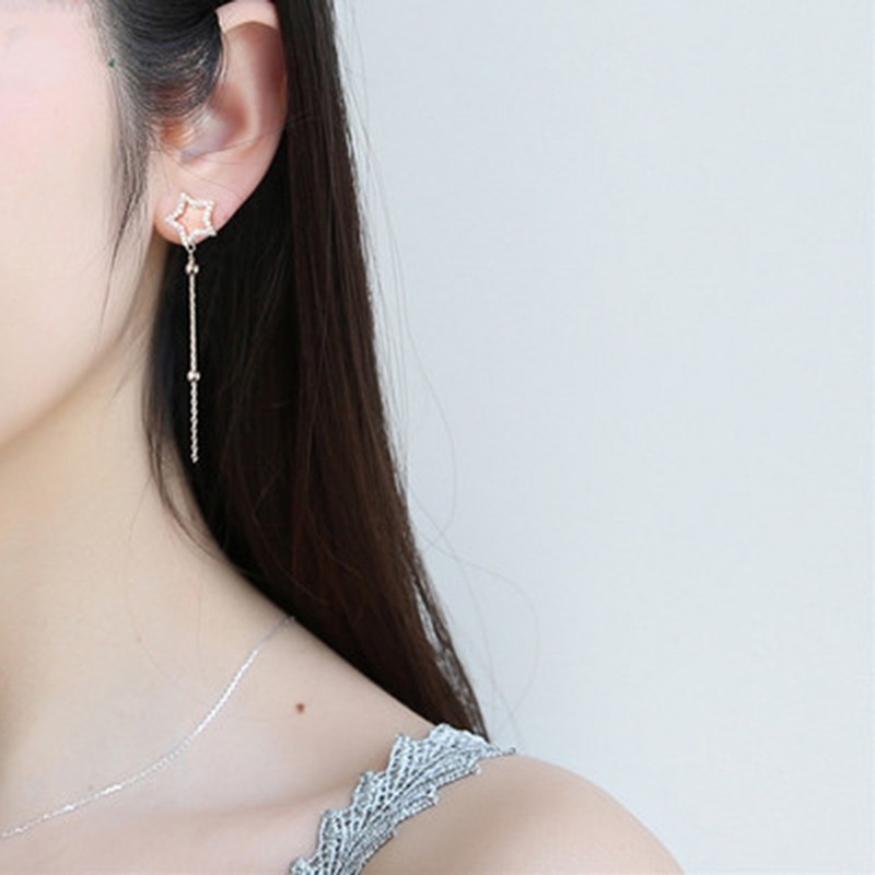 Bông tai bạc 925 Trang sức thời trang cho phụ nữ
