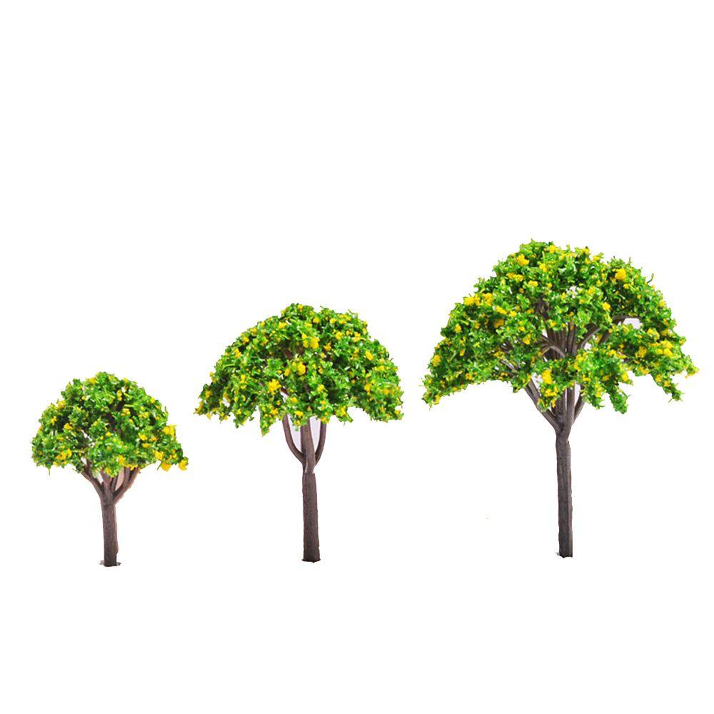 CONOPERY Bộ 12 Cây Xanh Nhân Tạo Bằng Nhựa Dùng Trang Trí Tiểu Cảnh