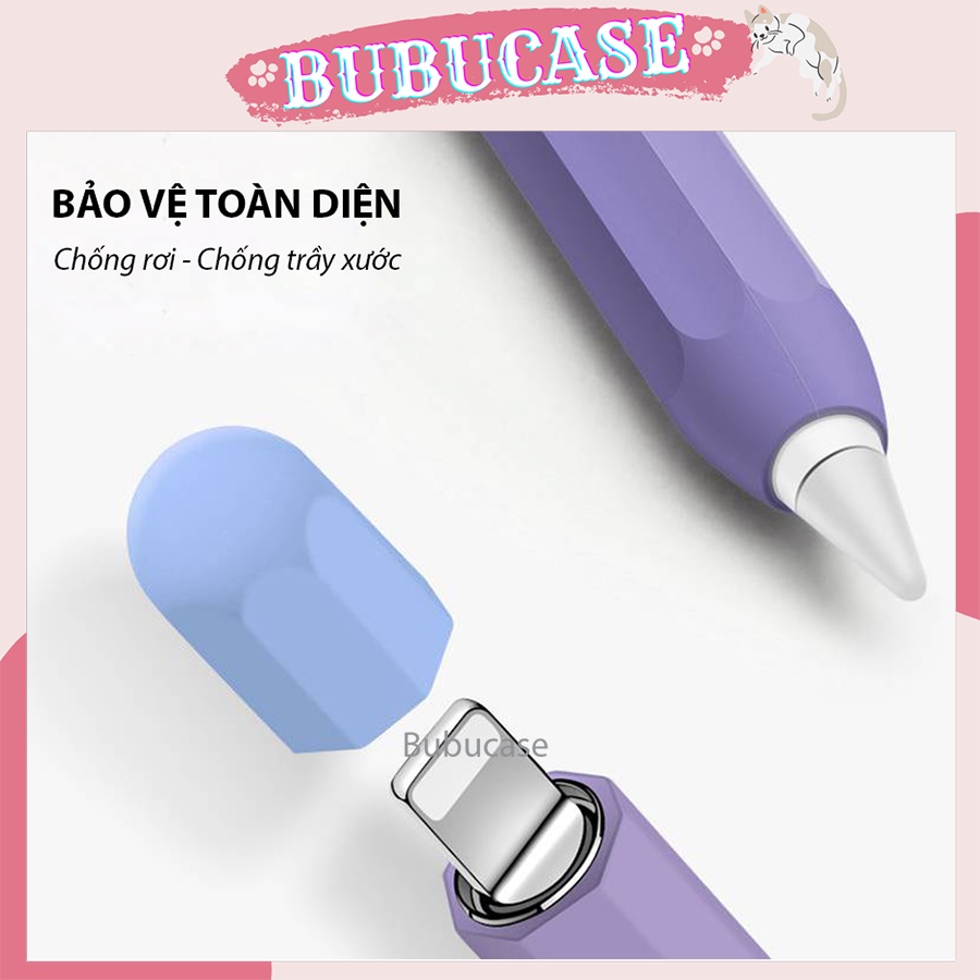 Vỏ Bao Ốp Silicon, Case Cho Apple Pencil 1 và Pencil 2