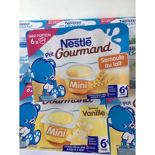 VÁNG SỮA NESTLE PHÁP lốc/ 6hũ
