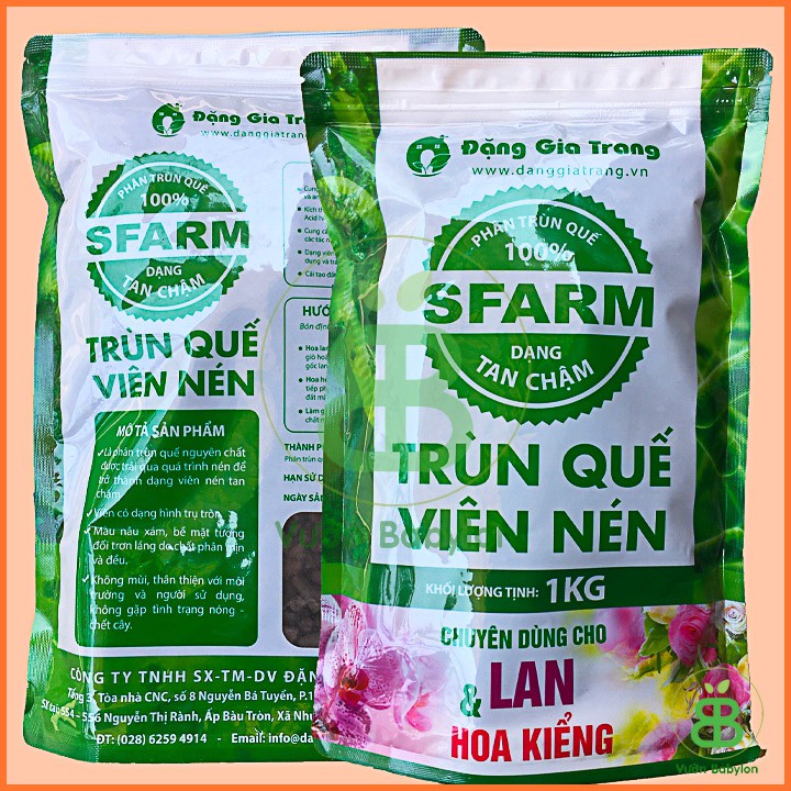 Phân Trùn Quế Viên Nén