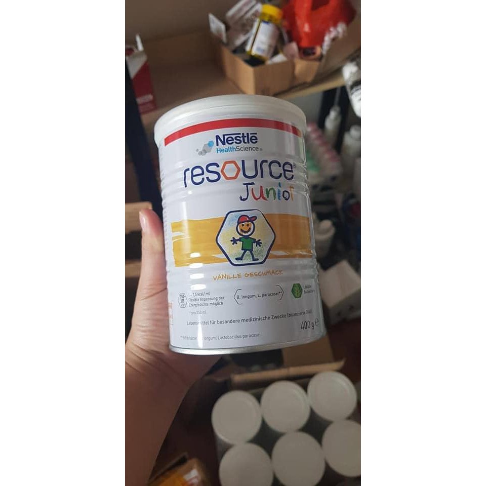 Sữa Resource Junior Nestle chuẩn Đức 400g phát triển chiều cao, thể chất cho bé