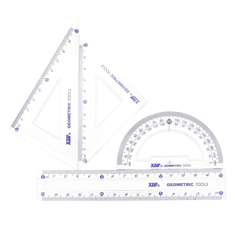 Bộ Dụng Cụ Học Tập XueZhongBao 7100 - Màu Tím