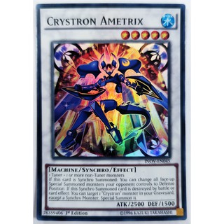 [Thẻ Yugioh] Crystron Ametrix |EN| Super Rare