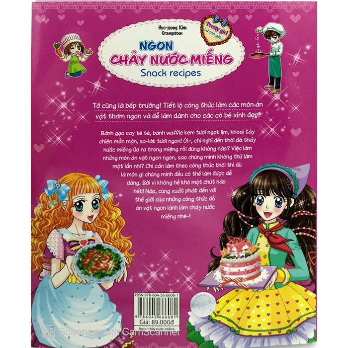 Sách - Pretty girl ngon chảy nước miếng snack recipes