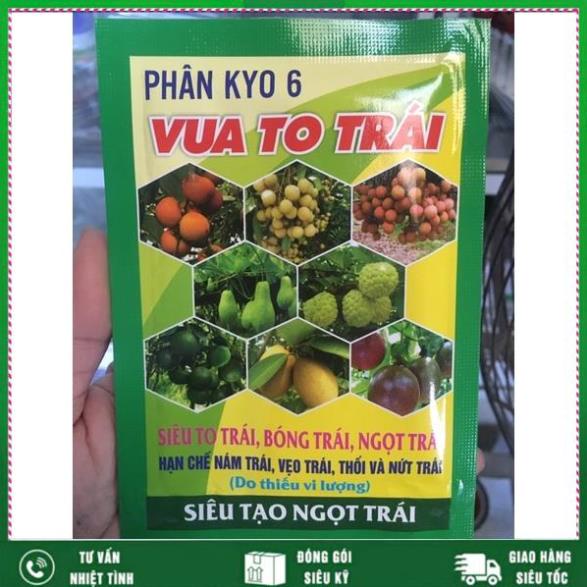 Vua to trái, to quả 30gr -Giúp lớn trái, bóng đẹp quả, hạn chế nứt quả, nám quả VTNN NHẤT VIỆT