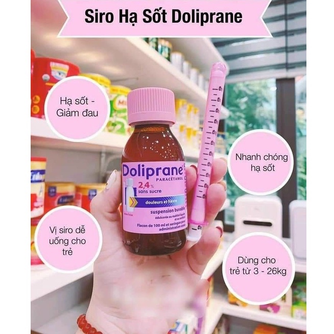 SIRO DOLI PRANE 100ml NỘI ĐỊA PHÁP