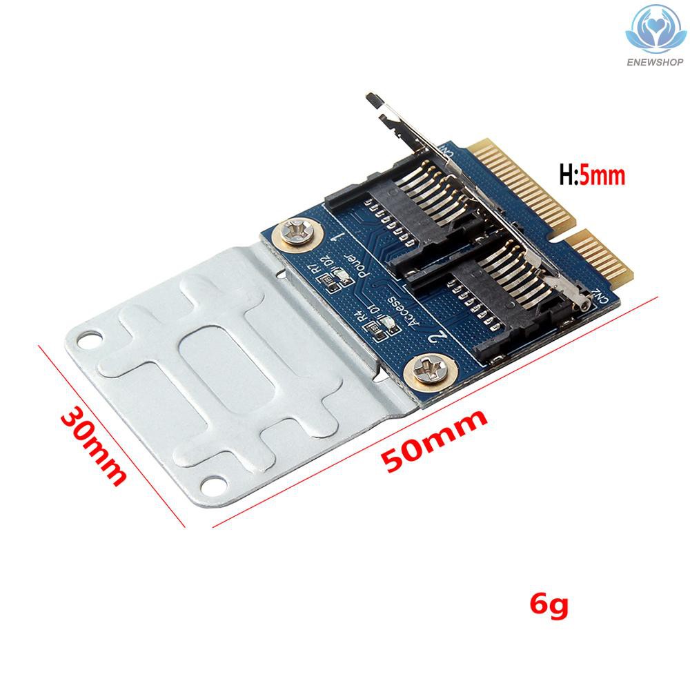 Đầu Đọc Thẻ Nhớ Micro Sd Tf Sang Mini Pci Cho Laptop