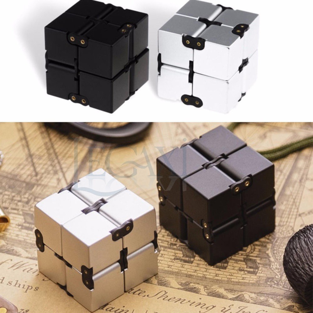  Combo Thư Giãn Giải Trí Infinity Cube + Hand Spinner (3 cánh, 4 vòng bi)  Legaxi  YMS8395