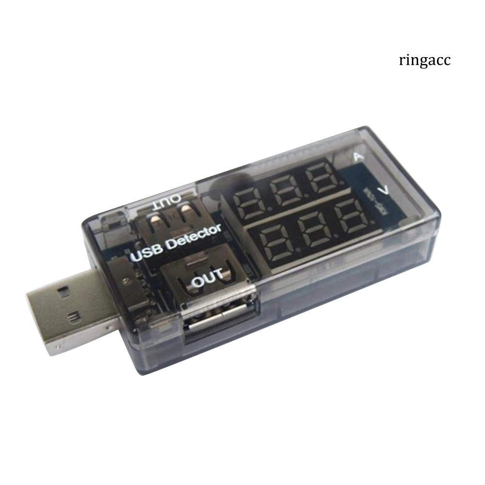 Thiết Bị Đo Điện Áp Kỹ Thuật Số Mini Usb Có Đèn Led