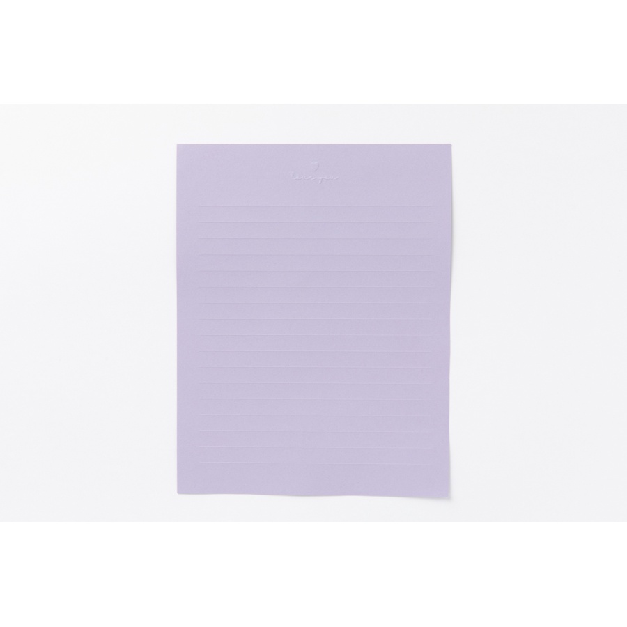 Giấy Viết Thư Màu Tím ARTBOX Hàn Quốc Đơn Giản