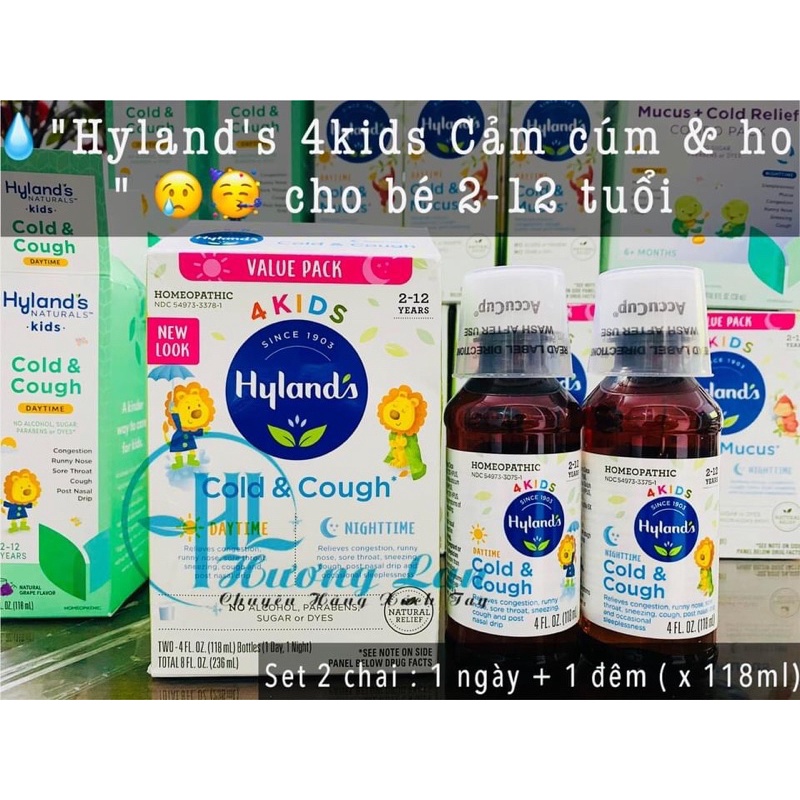 Hyland's 4 Kids Mỹ Cho Bé