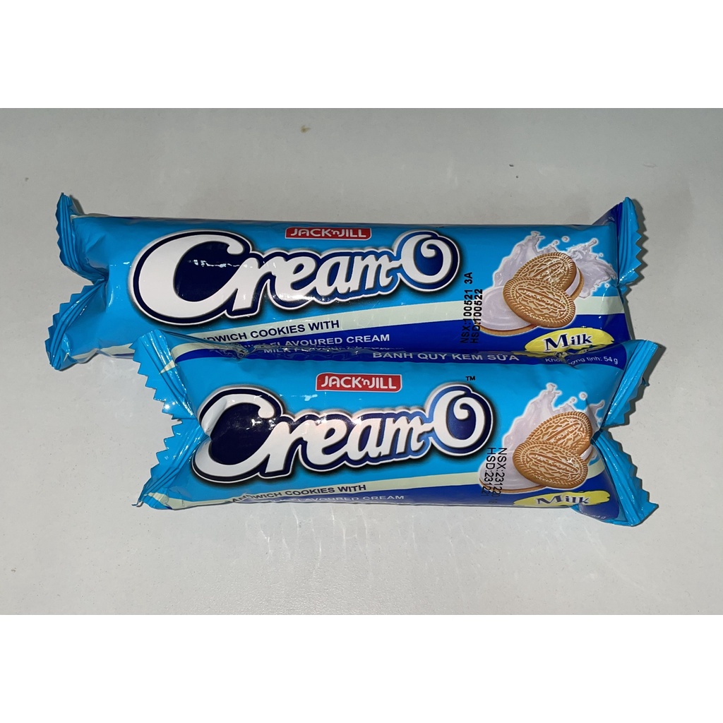Bánh Quy Cream-O Kem Sữa (Cây 54g)