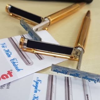 Bút Ký tên đóng dấu Goldring loại 1 dòng (khắc tên theo yêu cầu)