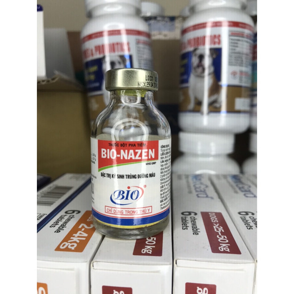 Ký Sinh Trùng Máu Bio NAZEN (Dạng Bột) + Kèm Nước Pha