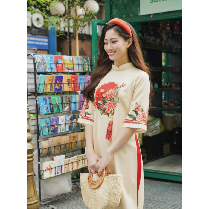 [Áo Dài Việt] Áo Dài Như Ý Cát Tường May Mắn Sang Chảnh Cực Xinh