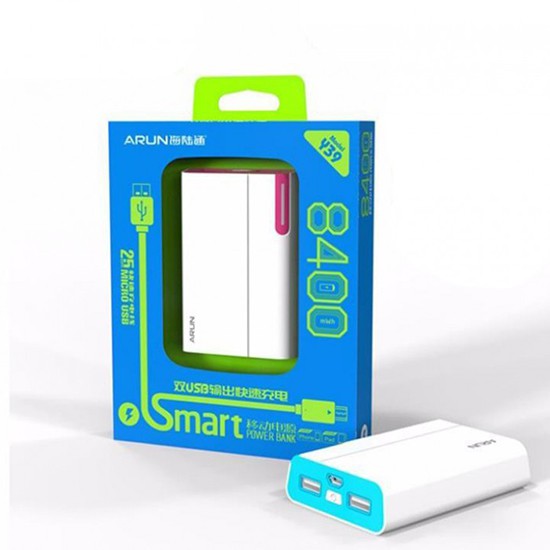 FREESHIP 99K TOÀN QUỐC_Pin Dự Phòng Arun 8400mAh (Chính Hãng)