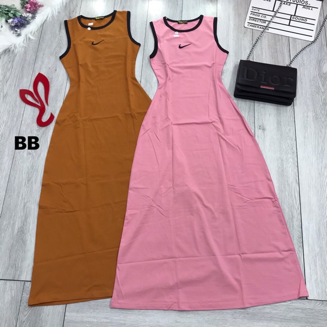 Đầm thun maxi chất đẹp | BigBuy360 - bigbuy360.vn