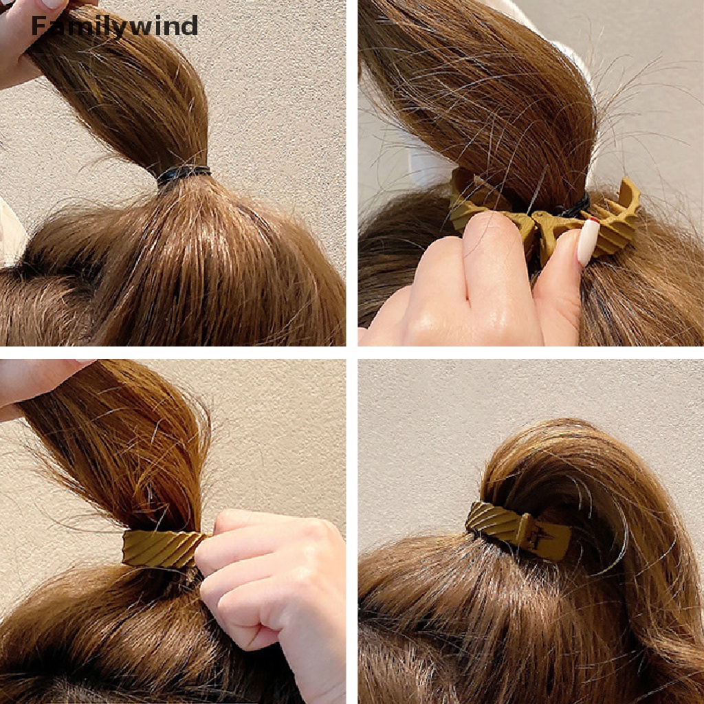 Kẹp Tóc Móng Vuốt Đuôi Ngựa Đơn Giản Cho Nữ