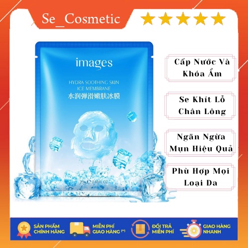 Mặt nạ images băng đá cấp ẩm dưỡng da trắng- mat na se cosmetic