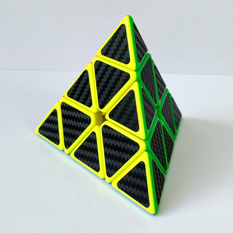 Đồ Chơi Rubik Zcube Carbon Pyramix Tam Giác ( Sticker carbon ) - Rubik Trí Tuệ