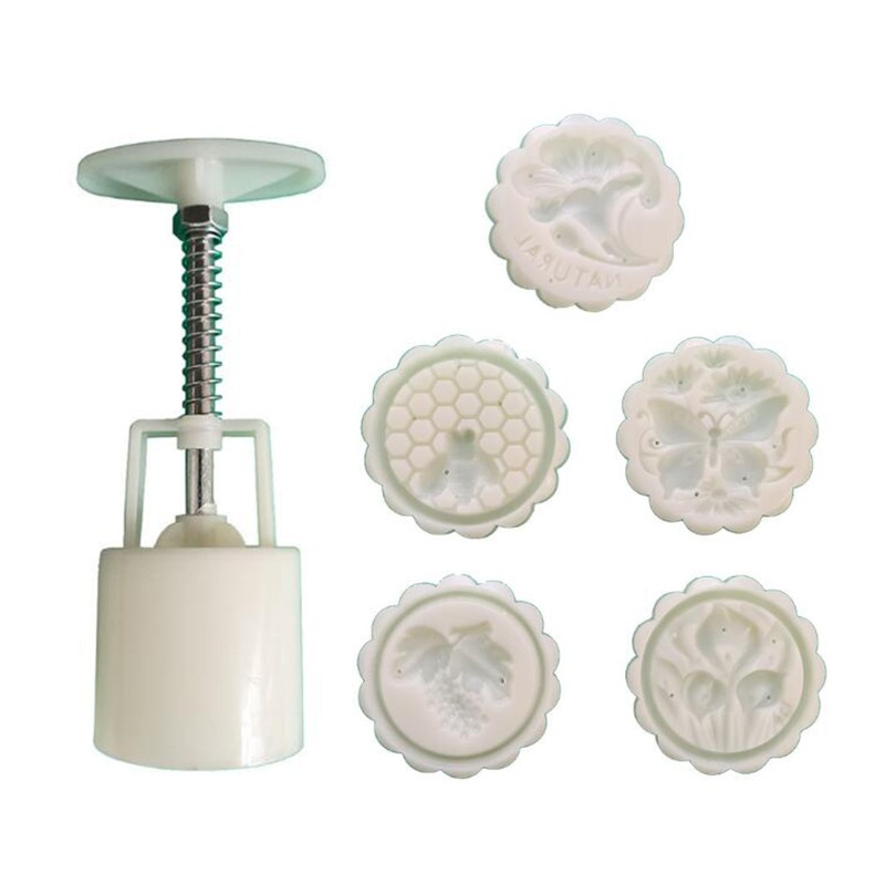 Khuôn Nhấn Làm Bánh Trung Thu 50g / 75g Tiện Dụng