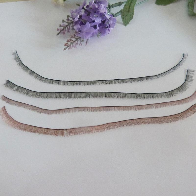Dải lông mi giả dài 8mm x 20cm cho búp bê Acce X4J4