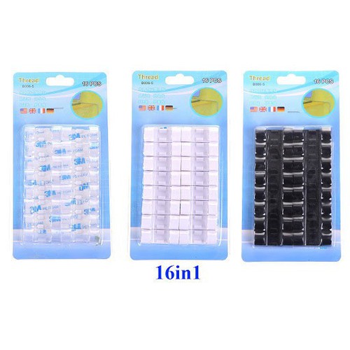 Nẹp Cố Định Dây Điện Kẹp Giữ Cáp Sạc Nẹp Dây Điện Chống Rối Dán Tường