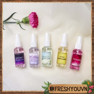 TRIAL SIZE - ĐỦ MÙI Xịt Thơm Toàn Thân Victoria's Secret Body Mist 10ml (10ml)