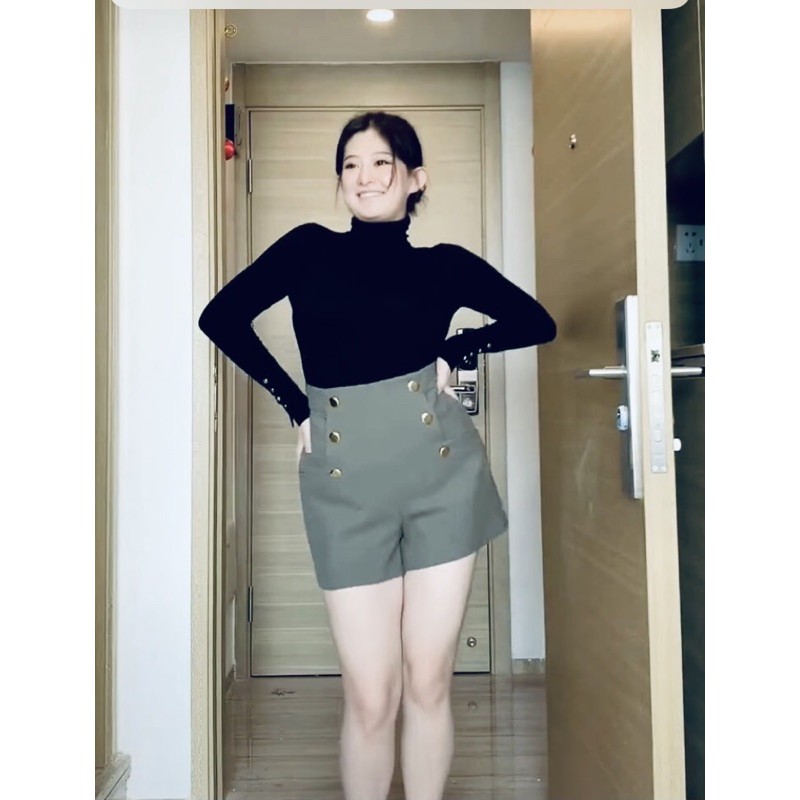 BIGSIZE 60-100Kg quần short cạp cao trên rốn chất vintex
